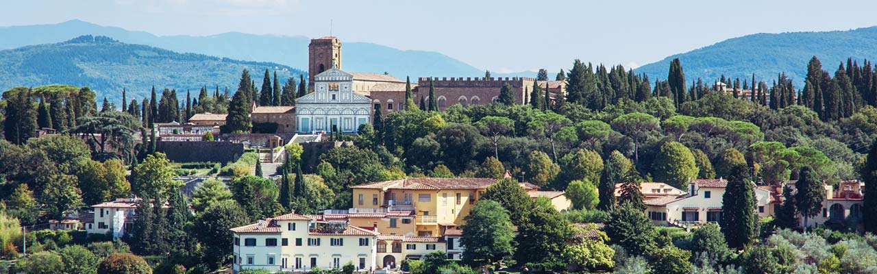 Kmetije v hribih v Firencah